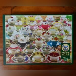 🧩Cobble Hill Tea Cups Puzzle - 1000 Pieces - 2 For $18🧩